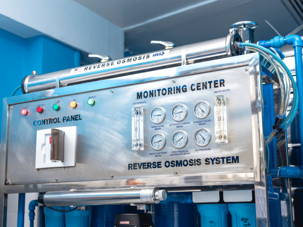 reverse osmosis system for cannabis grow