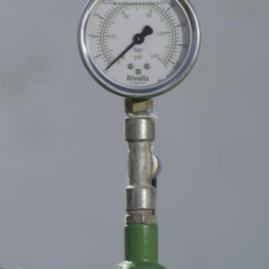 Liquid-Filled Pressure Gauge – 0-100 PSI, 2.5″